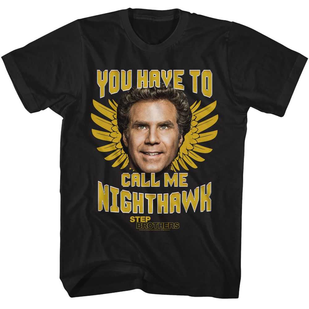 Step Brothers - STEP BROTHERS NIGHTHAWK Adult Shirt