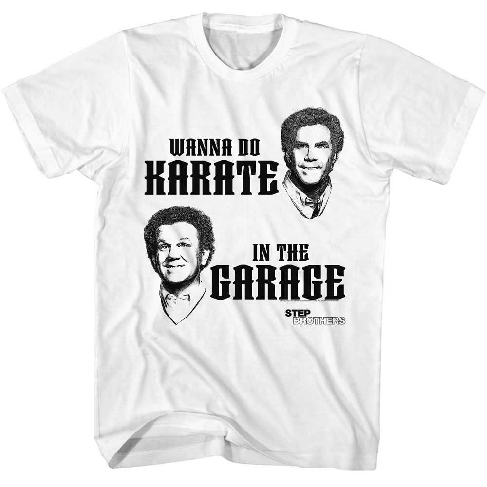 Step Brothers - STEP BROTHERS WANNA DO KARATE Adult Shirt