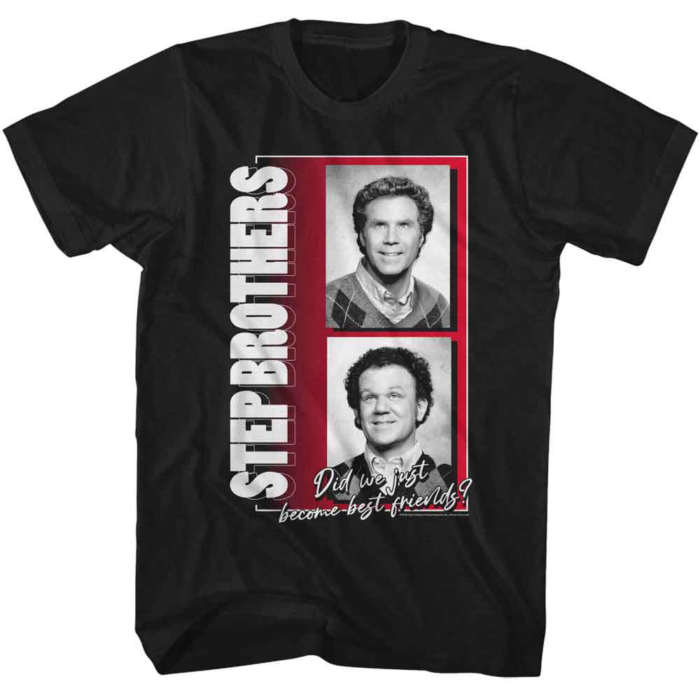 Step Brothers - STEP BROTHERS BW PHOTOS Adult Shirt