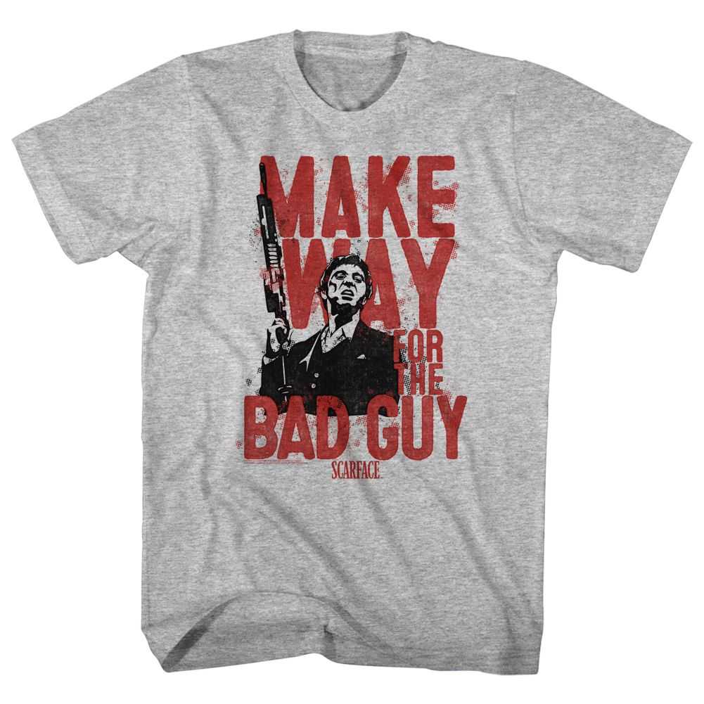 Scarface - THE BAD GUY Adult Shirt