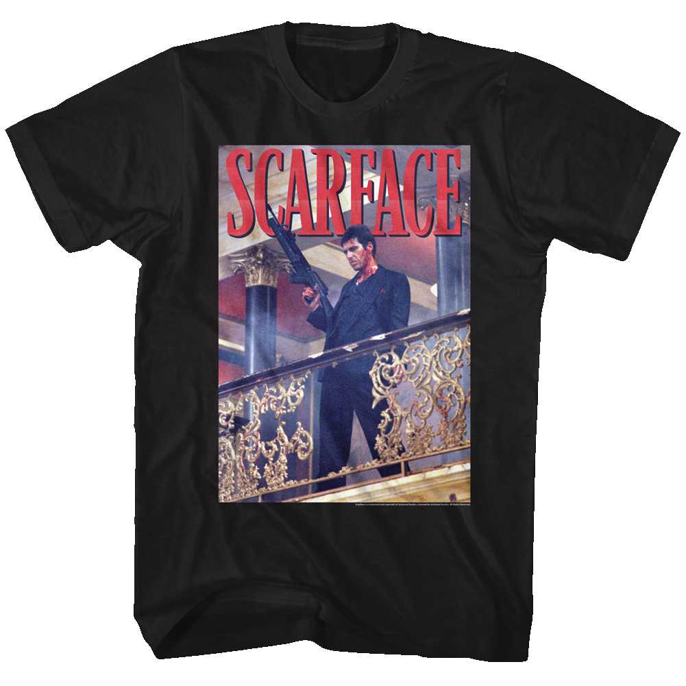 Scarface - RAILING SHOT Adult Shirt