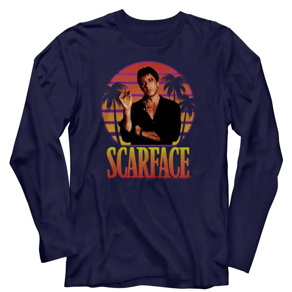 Scarface - MIAMI SUNSET Adult Shirt