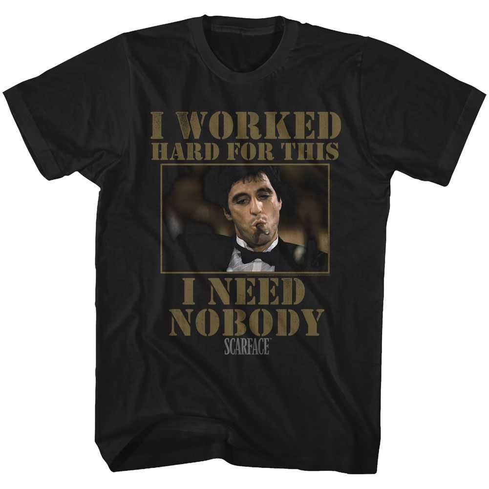 Scarface - NOBODY Adult Shirt