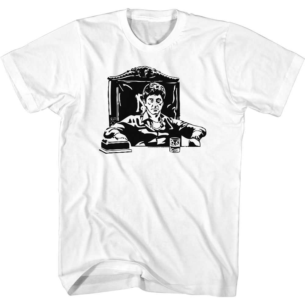 Scarface - TONYATDESK Adult Shirt