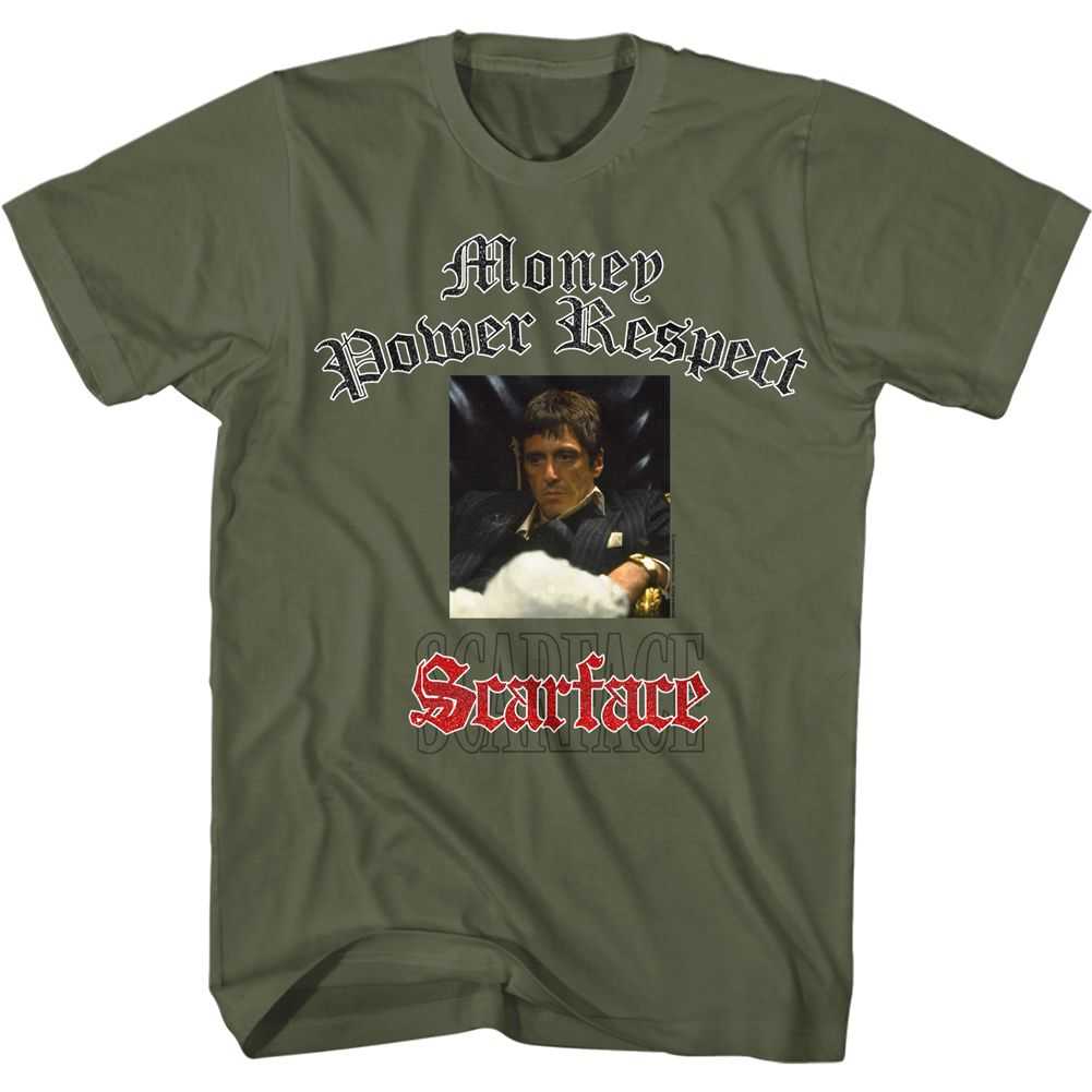 Scarface - GLITTERLOGO Adult Shirt