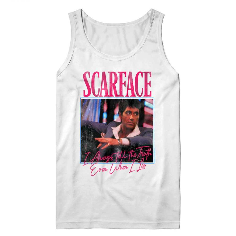 Scarface - SCARFACE EVEN WHEN I LIE Adult Shirt