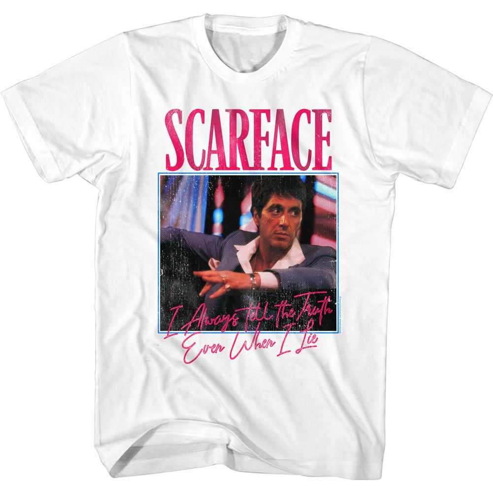 Scarface - EVEN WHEN I LIE Adult Shirt
