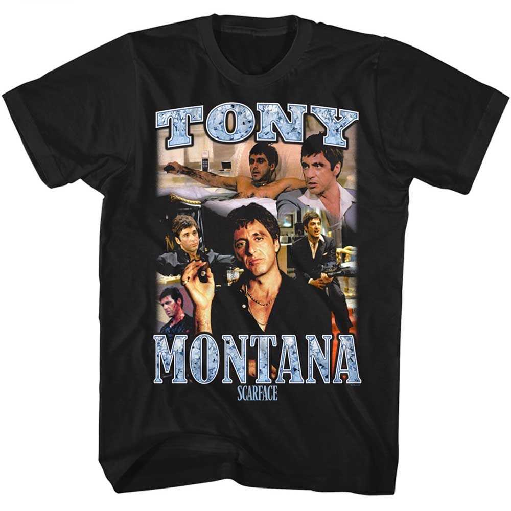 Scarface - SCARFACE COLLAGE Adult Shirt