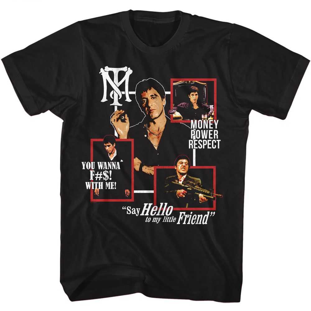 Scarface - SCARFACE BOX COLLAGE Adult Shirt