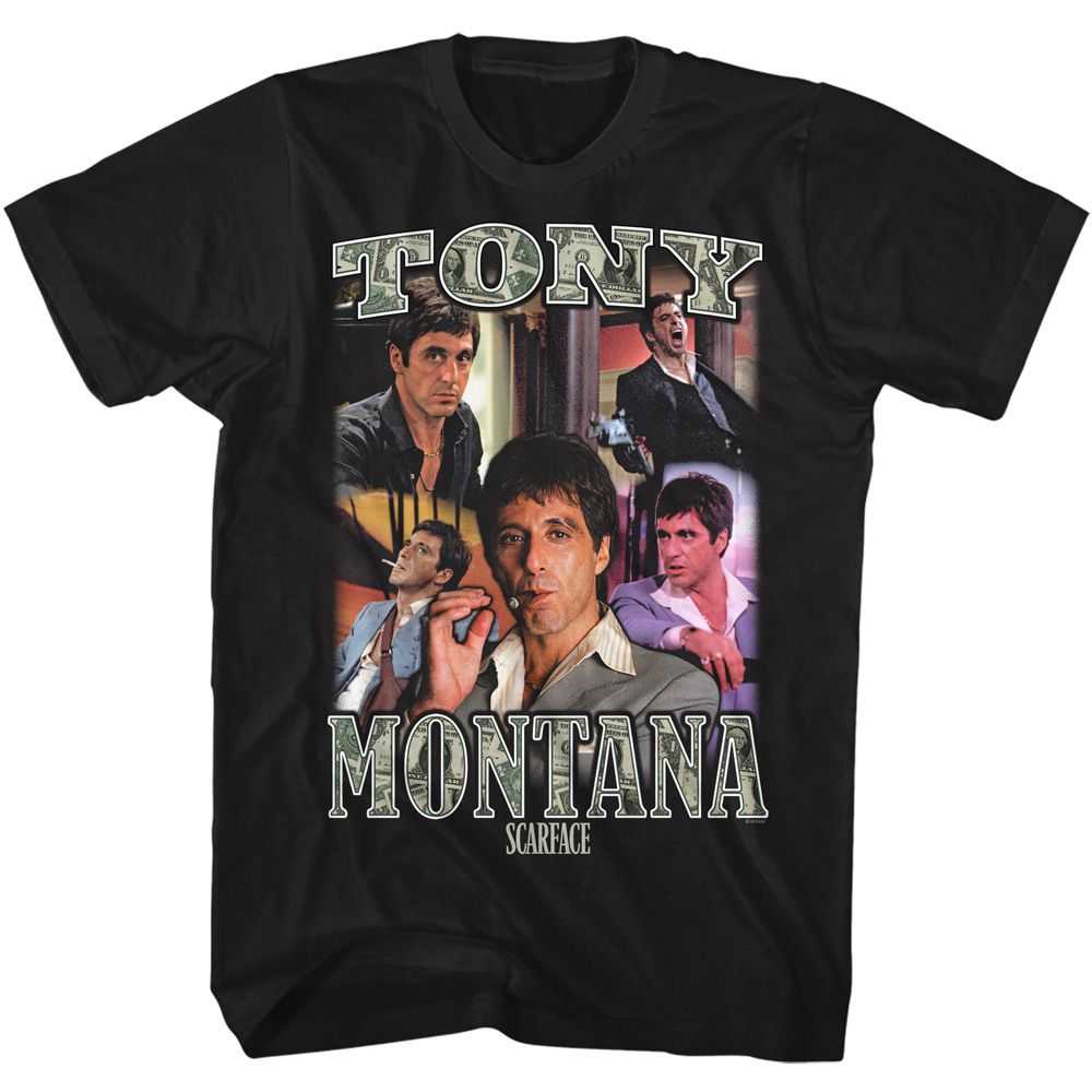 Scarface - SCARFACE COLLAGE 2 Adult Shirt