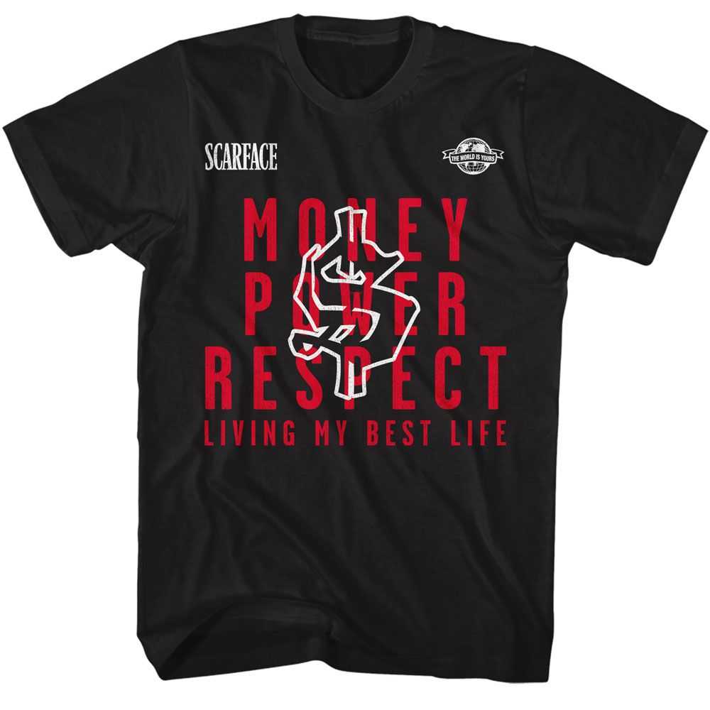 Scarface - SCARFACE LIVING MY BEST LIFE Adult Shirt