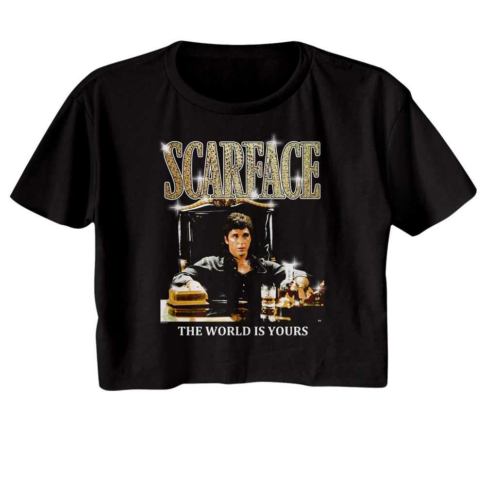 Scarface - SCARFACE GOLD LOGO Adult Shirt
