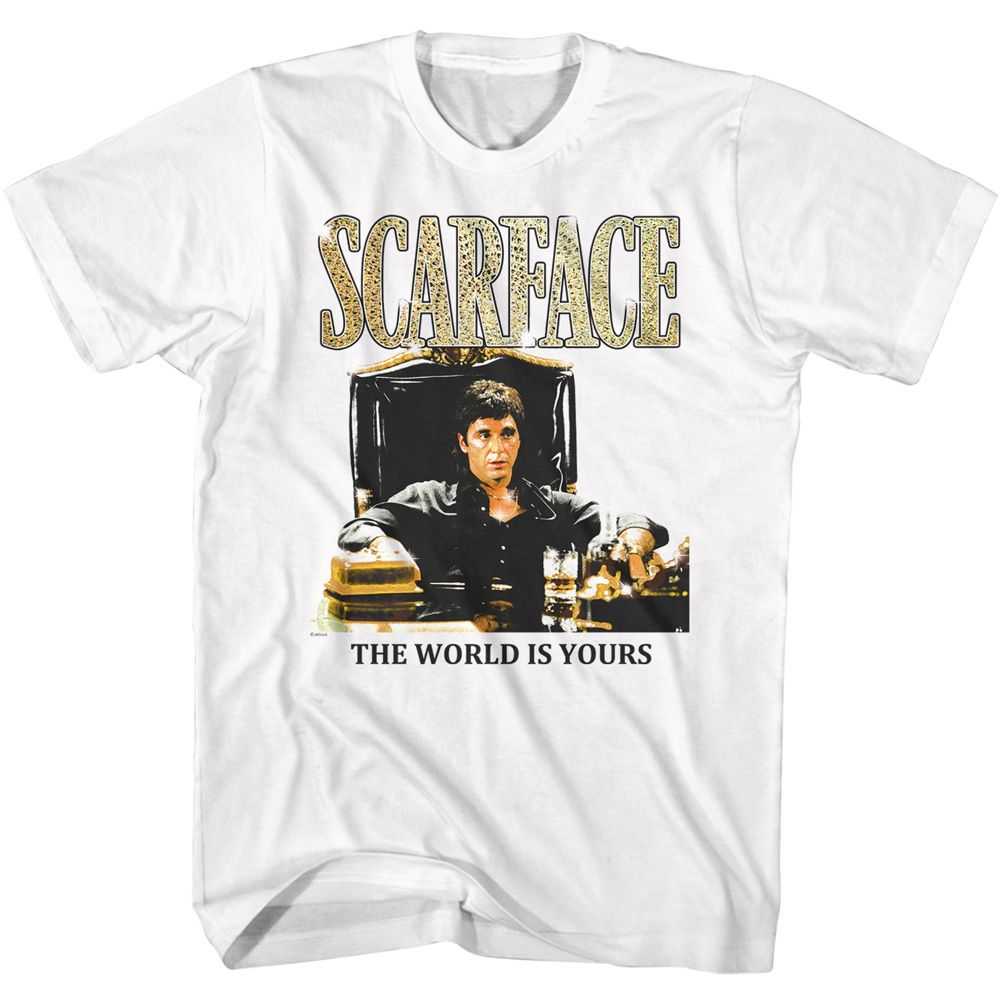 Scarface - SCARFACE DESK SIT Adult Shirt