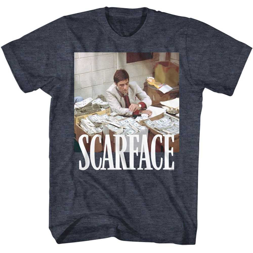 Scarface - SCARFACE BOXES OF CASH Adult Shirt