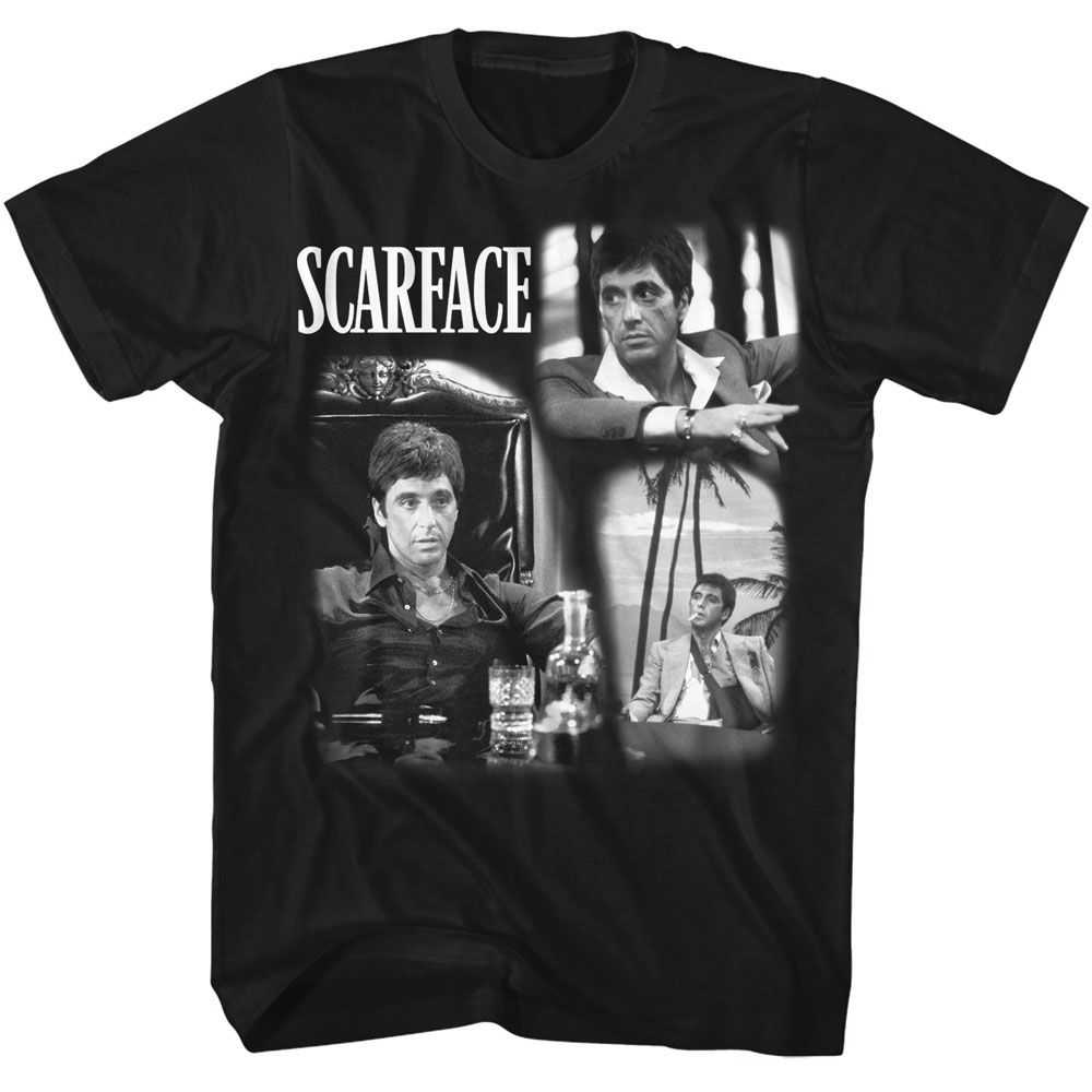 Scarface - SCARFACE WORLD IS YOURS COLLAGE Adult Shirt