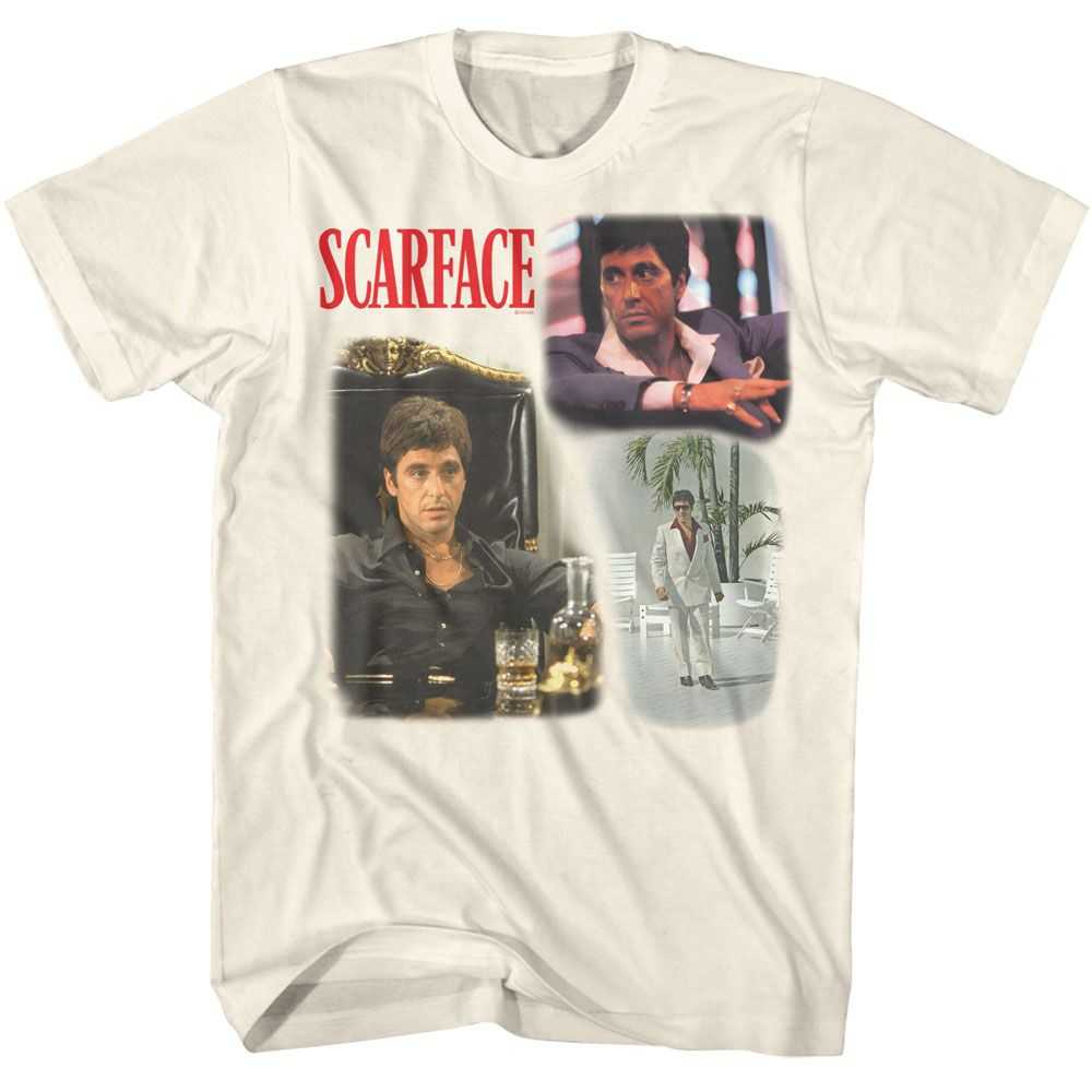Scarface - SCARFACE WORLD IS YOURS COLLAGE COLOR Adult Shirt