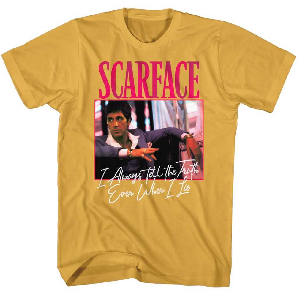 Scarface - SCARFACE EVEN WHEN I LIE Adult Shirt