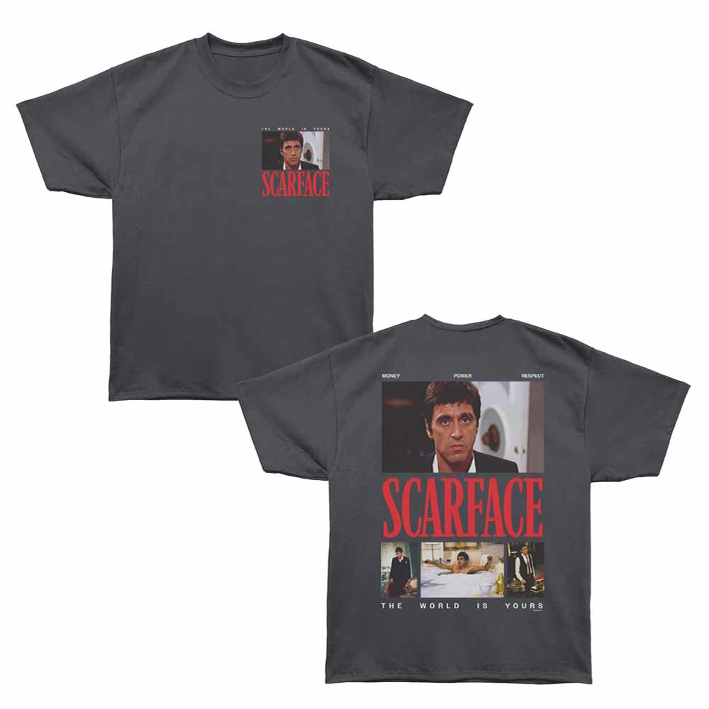 Scarface - SCARFACE COLLAGE F B Adult Shirt