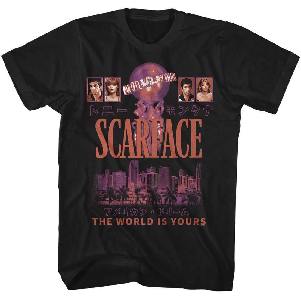 Scarface - SCARFACE WORLD IS YOURS POSTER STYLE Adult Shirt