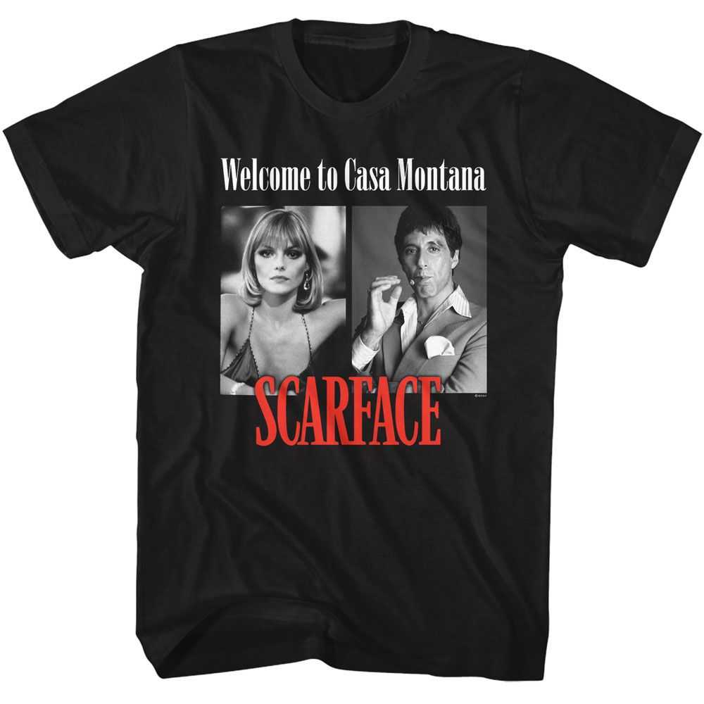 Scarface - SCARFACE CASA DE MONTANA Adult Shirt