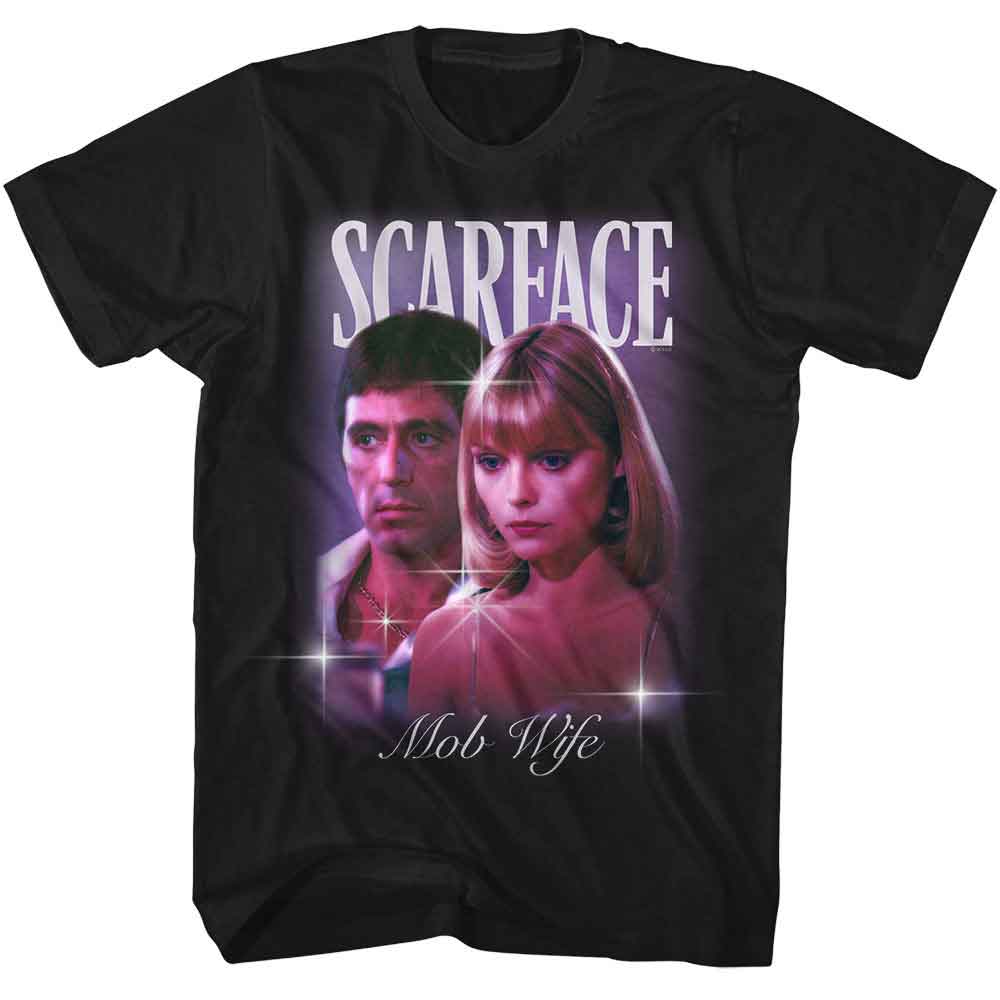 Scarface - SCARFACE MOB WIFE Adult Shirt