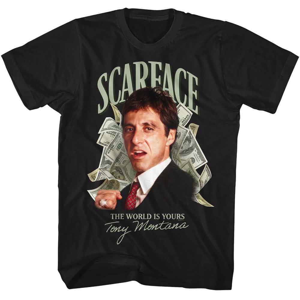 Scarface - SCARFACE MONEY Adult Shirt