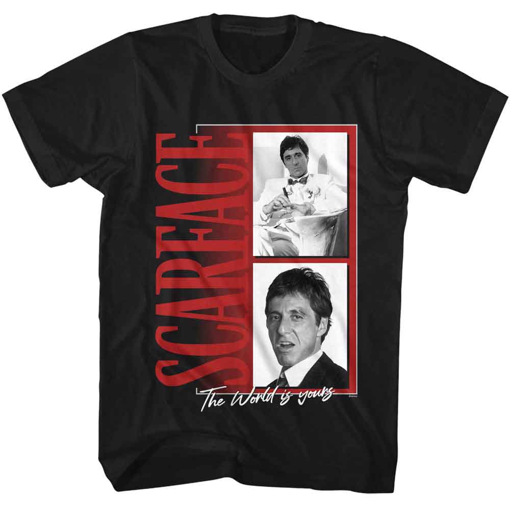 Scarface - SCARFACE LOGO PICS Adult Shirt