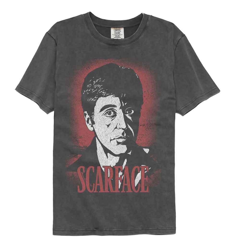 Scarface - SCARFACE FACE Adult Shirt