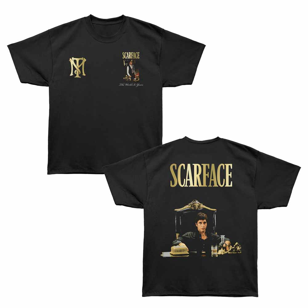 Scarface - SCARFACE WORLD IS YOURS F B Adult Shirt