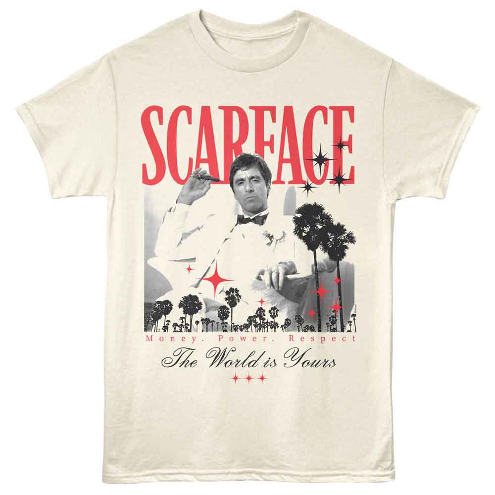 Scarface - SCARFACE THE WORLD Adult Shirt