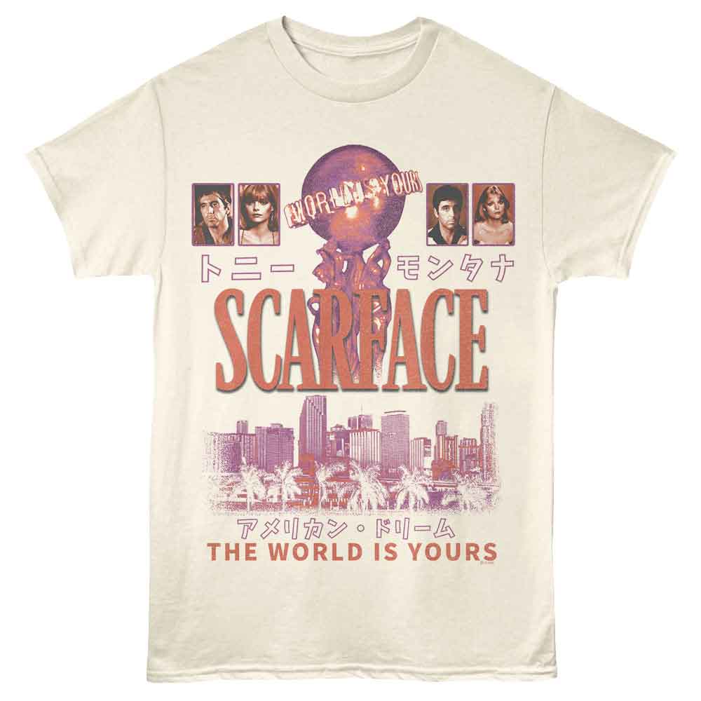 Scarface - SCARFACE THE WORLD IS YOURS Adult Shirt