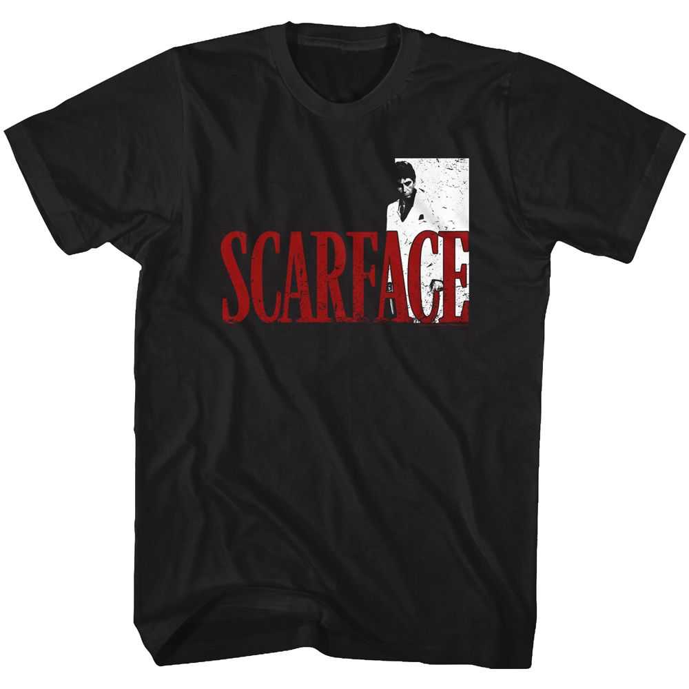 Scarface - SFREDWHT Adult Shirt