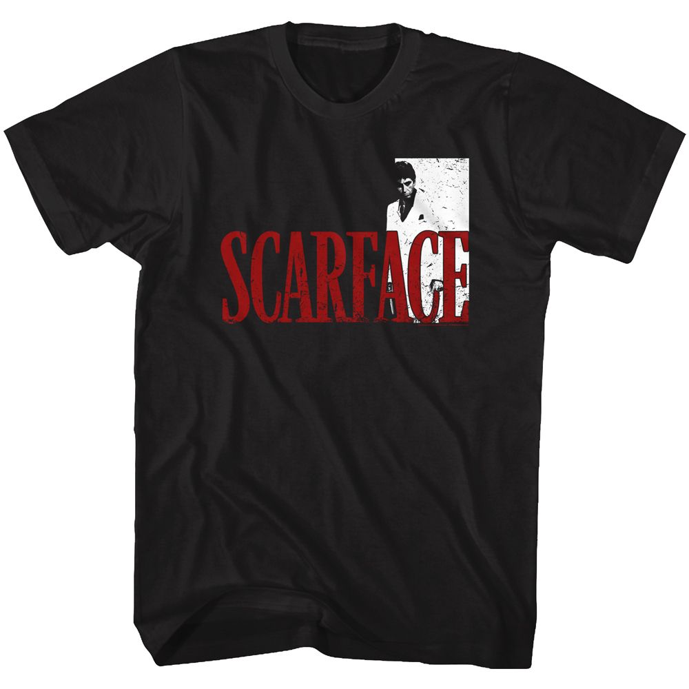 Scarface - SFREDWHT Adult Shirt