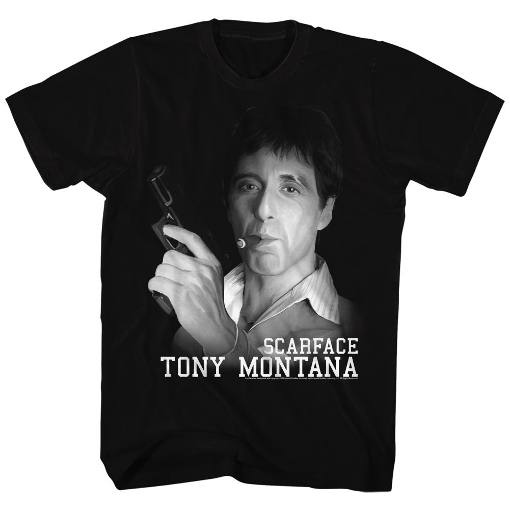 Scarface - TONYS GOT A GUN Adult Shirt
