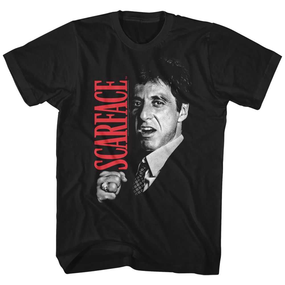 Scarface - TONY CLOSE-UP Adult Shirt