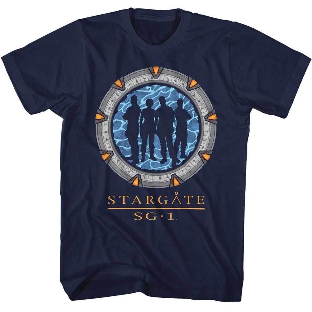 Stargate - SILHOUETTE GATE Adult Shirt