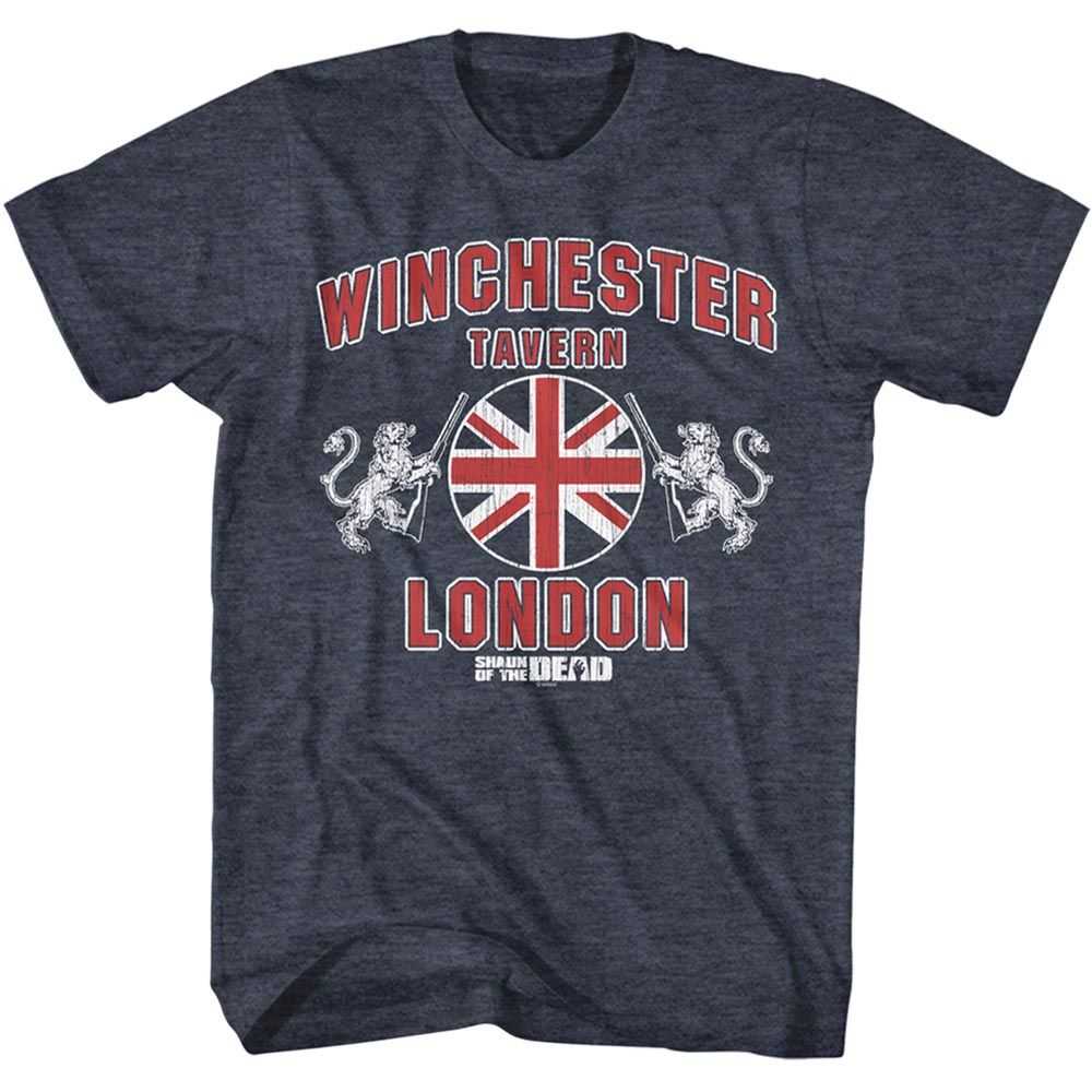 Shaun of The Dead - SHAUN OF THE DEAD WINCHESTER LONDON Adult Shirt