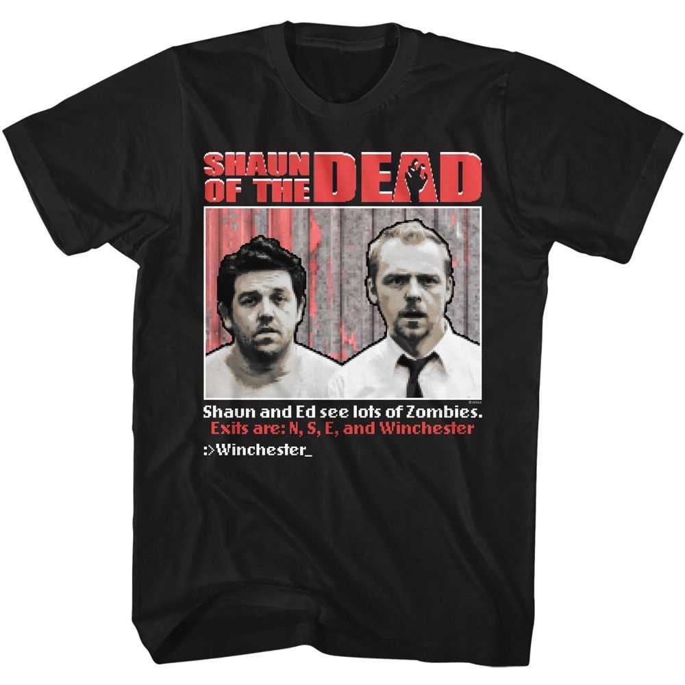 Shaun of The Dead - SHAUN OF THE DEAD VIDEO GAME Adult Shirt