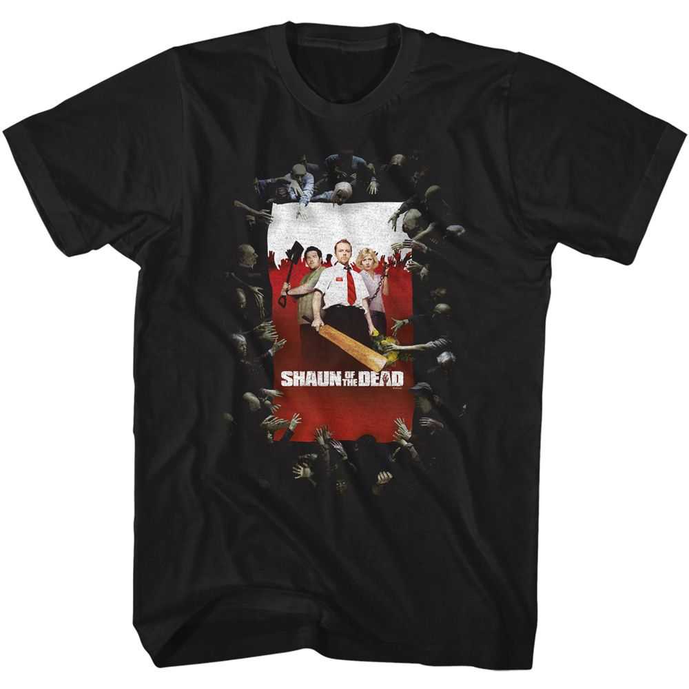 Shaun of The Dead - SHAUN OF THE DEAD SHAUN POSTER Adult Shirt