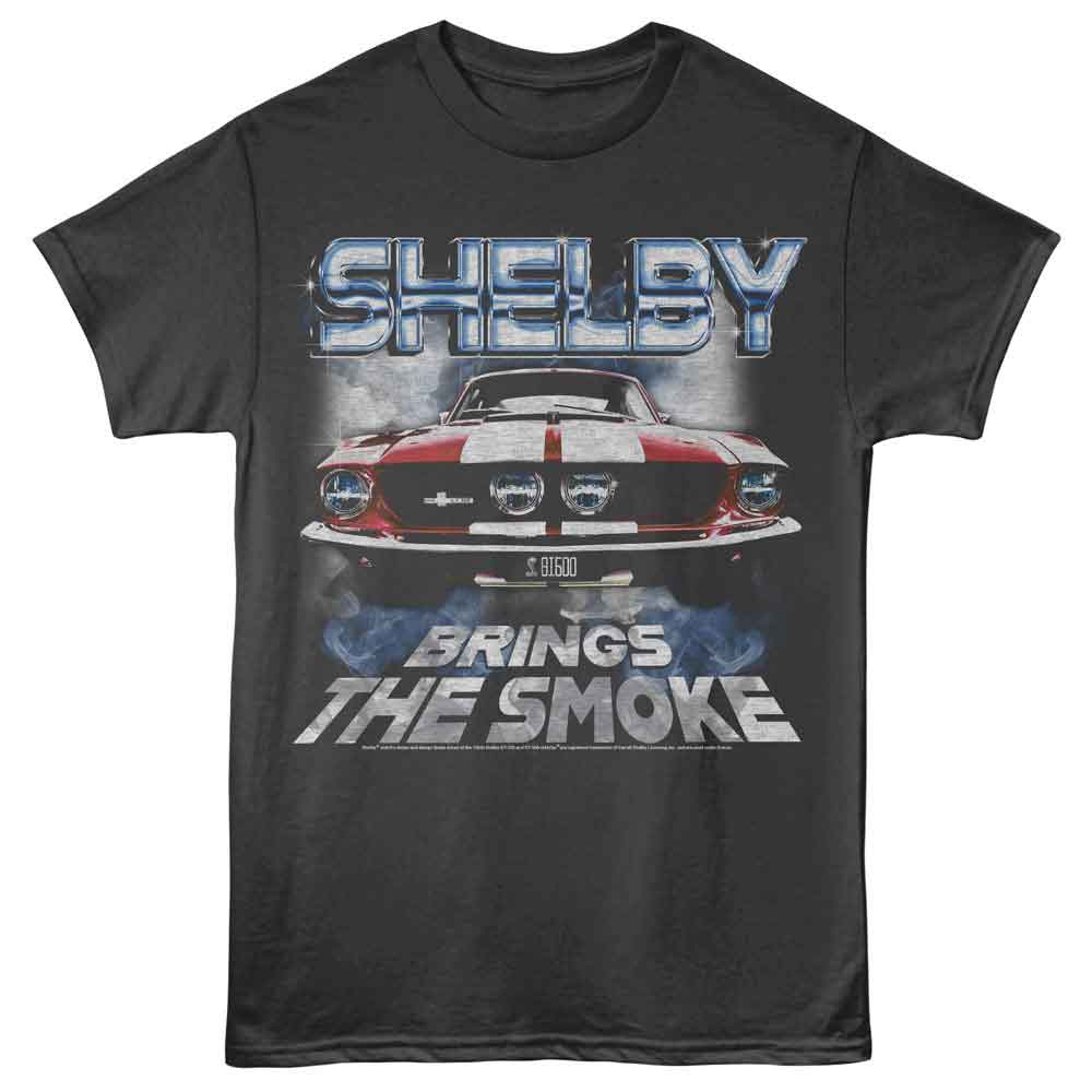 Carroll Shelby - CARROLL SHELBY BRINGS THE SMOKE Adult Shirt