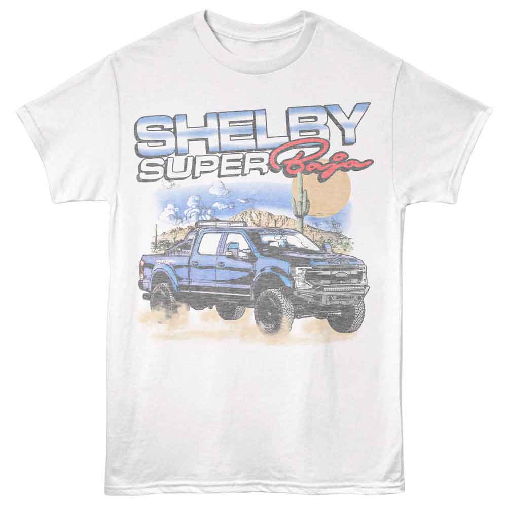 Carroll Shelby - CARROLL SHELBY SUPER BAJA DESERT Adult Shirt