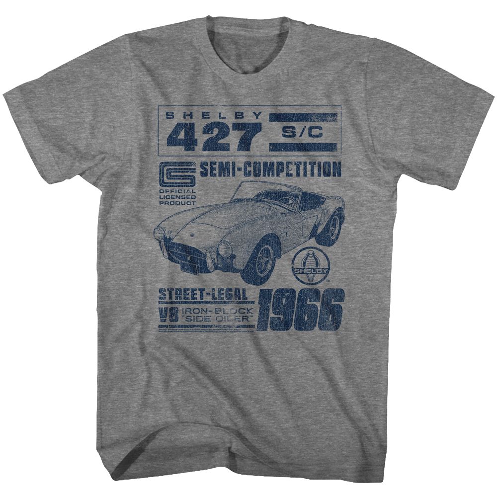 Carroll Shelby - SHELBY 427 Adult Shirt