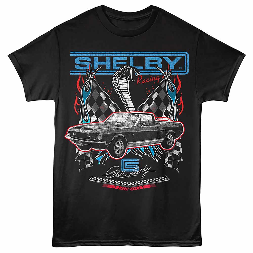 Carroll Shelby - CARROLL SHELBY RACING Adult Shirt