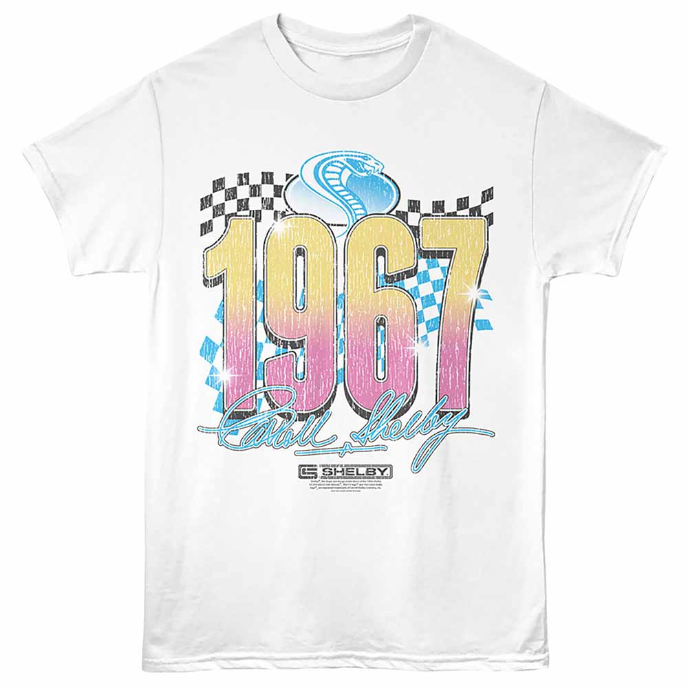 Carroll Shelby - CARROLL SHELBY 1967 GRADIENT Adult Shirt