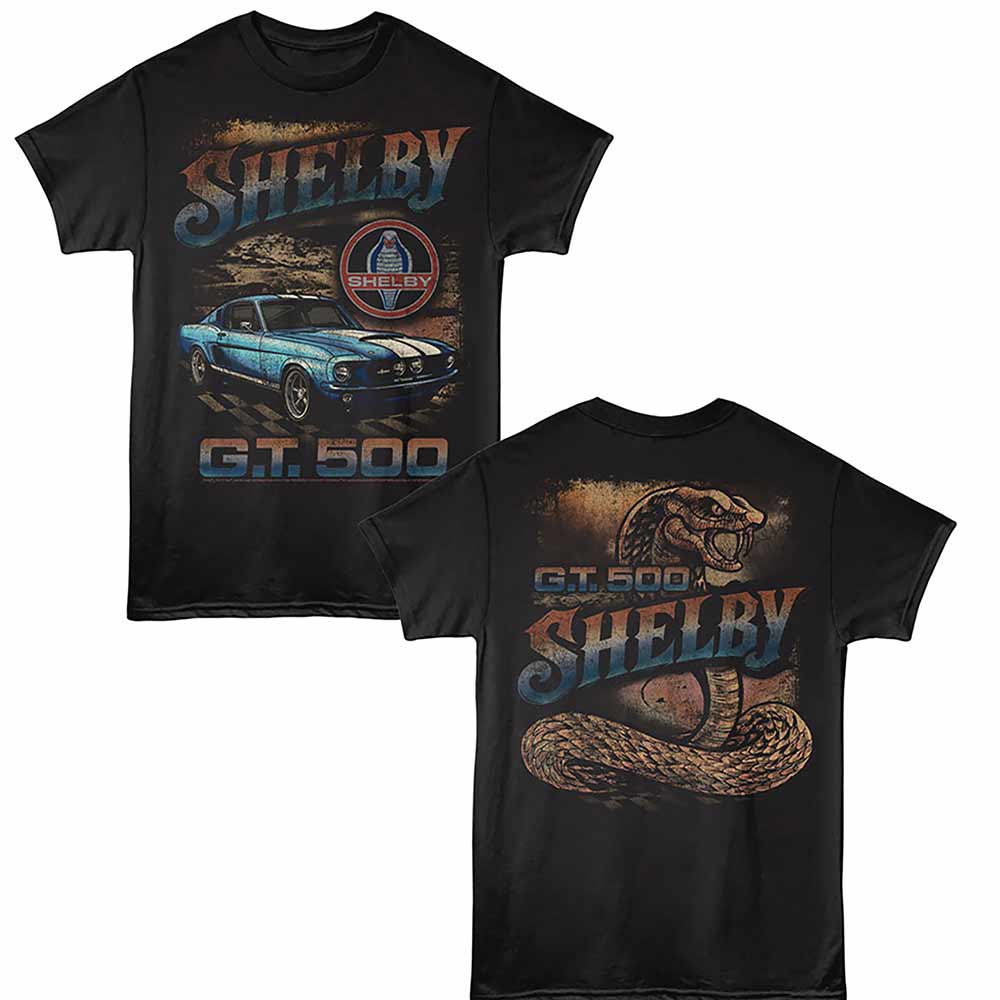Carroll Shelby - CARROLL SHELBY GRUNGE GT F B Adult Shirt
