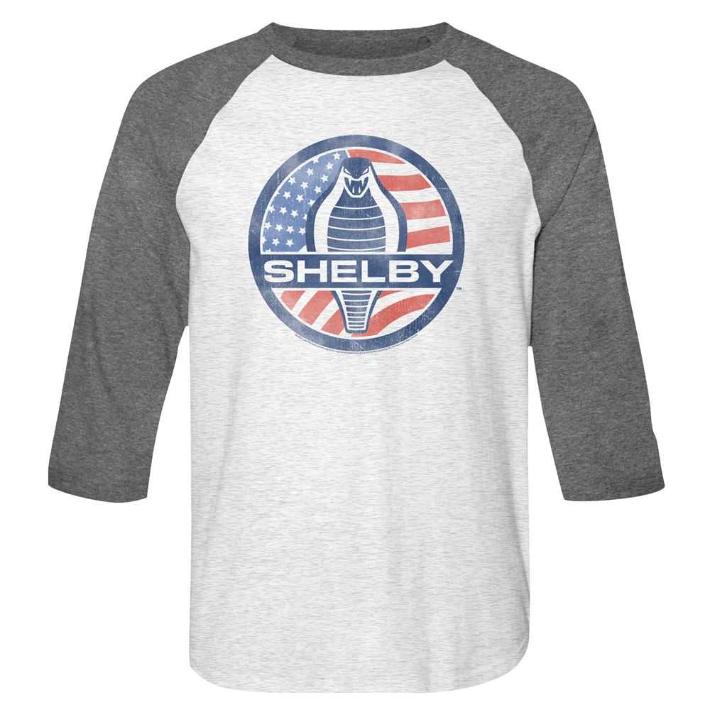 Carroll Shelby - FLAGLOGO Adult Shirt