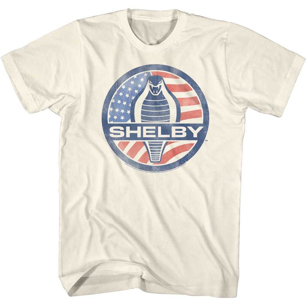 Carroll Shelby - FLAGLOGO Adult Shirt