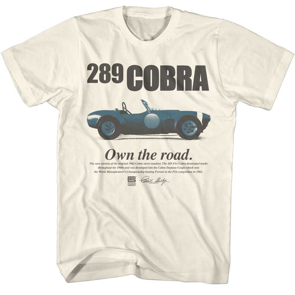 Carroll Shelby - CARROLL SHELBY 289 COBRA Adult Shirt