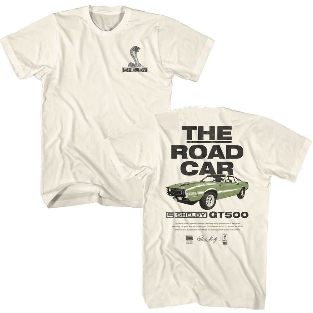 Carroll Shelby - CARROLL SHELBY ROAD CAR F B Adult Shirt