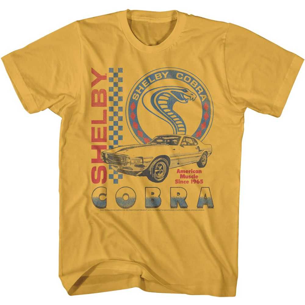 Carroll Shelby - CARROLL SHELBY VINTAGE COLLAGE Adult Shirt